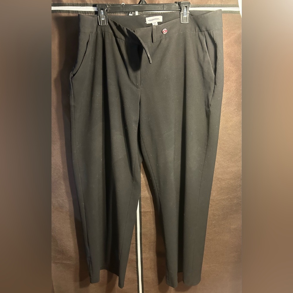 Calvin Klein woman’s professional pants 18w Black